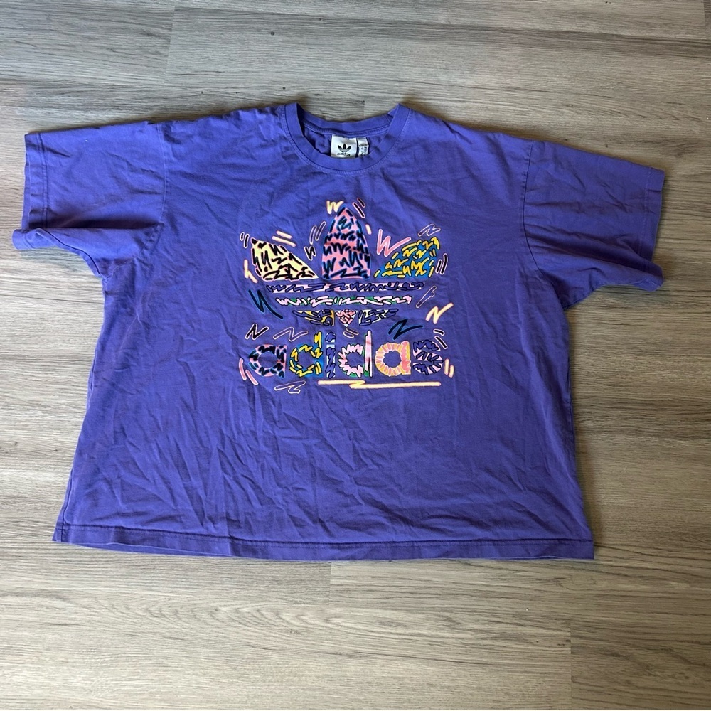 Adidas Love Unites Trefoil Unisex Tee Sz. 2XL